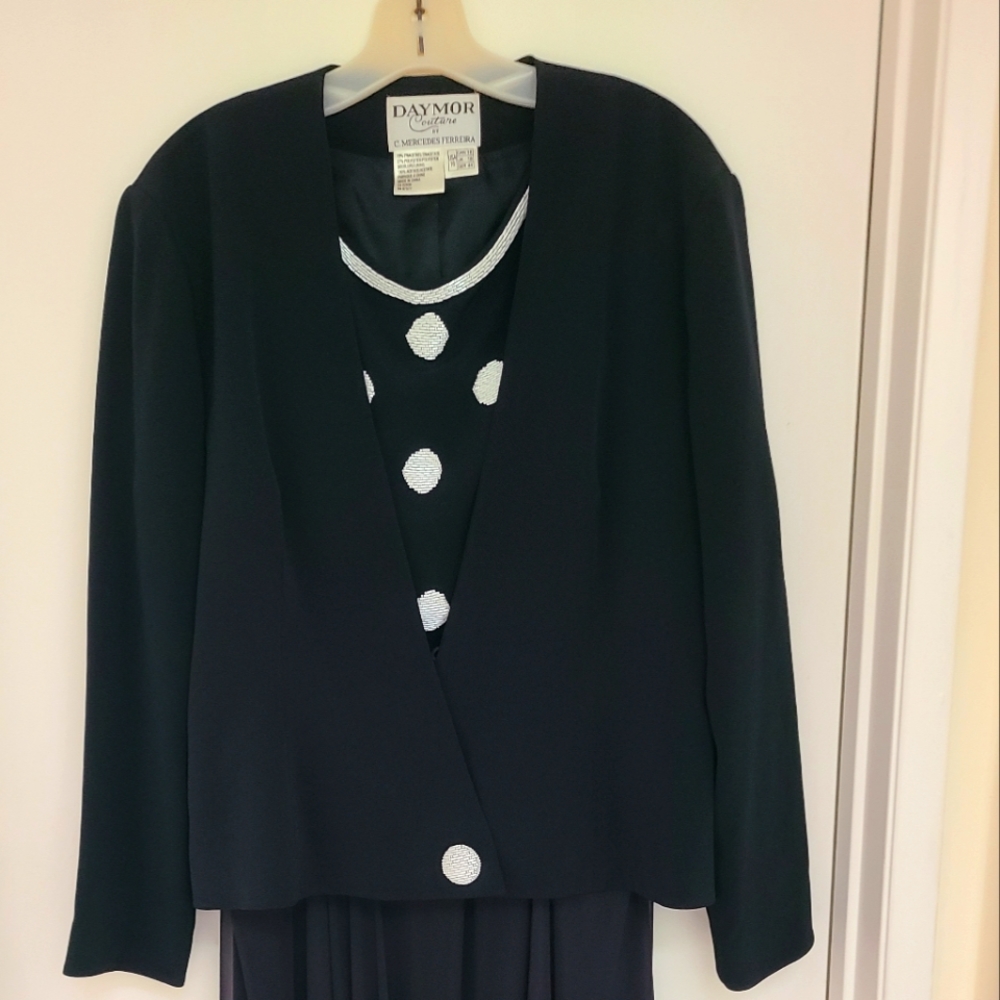 Formal full length two piece couture